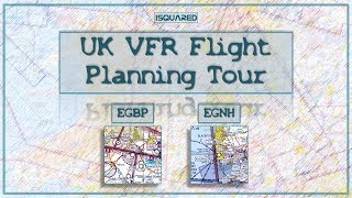 UK VFR PPL Flight Planning 2018 [upl. by Elinet182]