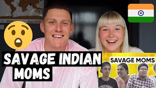 SAVAGE Moms  JORDINDIAN  This Was HILARIOUS  Foreigners REACT [upl. by Quill]