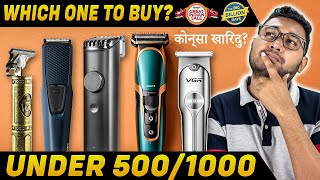 Best Trimmers Under 500 amp 1000 in India 2024 [upl. by Nyrmak121]