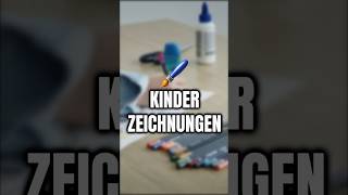 So sehen 👀 Kinderzeichnungen in Echt aus 😲 viral shortvideo holidayswithshorts [upl. by Vergos]