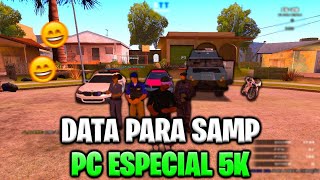 SAIU  MINHA DATA PARA SAMP PC FRACOMÉDIO  ESPECIAL 5K  GTA SAMP PC  DATA SAMP PC [upl. by Aaren234]