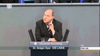 Gregor Gysi DIE LINKE Mut zum Aufbruch ins solare Zeitalter [upl. by Luehrmann]