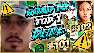 OSIRIS Y AMATERASU MARAVILLOSOS  Julio  🥇 DUEL ROAD TO TOP 1 101 y 102 🏆 [upl. by Anneehs]