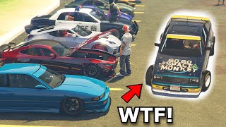 We Duplicated Random Freemode Players Cars In GTA Online [upl. by Still]