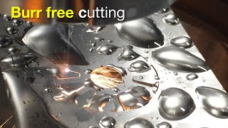 Burr free laser cutting  Gratfreies Laserschneiden [upl. by Chemush]