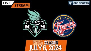 New York Liberty vs Indiana Fever Live Stream PlayByPlay amp Scoreboard WNBA [upl. by Ashbaugh]