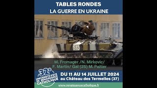 Christianisme et géopolitique  Présentation tables rondes sur les conflits militaires actuels [upl. by Ardie]