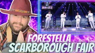 FIRST TIME HEARING FORESTELLA “SCARBOROUGH FAIR” REACTION [upl. by Yetnruoc278]