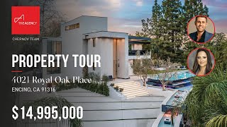 Property Tour  4021 Royal Oak Pl Encino [upl. by Sellma928]