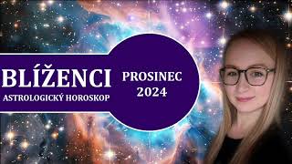 BLÍŽENCI ♊️ ASTROLOGICKÝ HOROSKOP ✨ PROSINEC 2024 [upl. by Dorry]