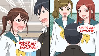 Manga Dub After I the nerd of the class got into a huge fight with my childhood friend RomCom [upl. by Grindle]