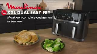 Dual Easy Fry amp Grill XXL van Moulinex [upl. by Sabino833]