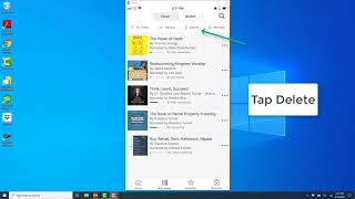 Delete a downloaded Audible audiobook from your iPhone [upl. by Gavrah465]