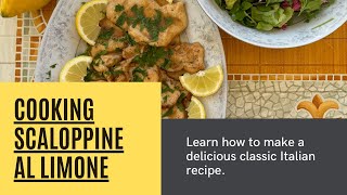 ✅Lemon Kissed Chicken Scaloppine LeLeFood [upl. by Atteyram]