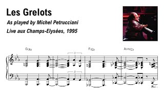 Michel Petrucciani  Les Grelots ChampsElysées  Transcription [upl. by Kentiggerma]