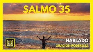 SALMO 35 Biblia Hablada  Oración Poderosa Para Momentos Difíciles con Letra y Voz [upl. by Fiore]