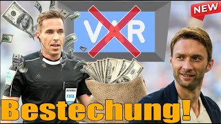 VARSkandal beim Super CUP Schiedsrichter Tobias Stieler erhielt Bestechungsgelder aus Leverkusen [upl. by Hillinck]