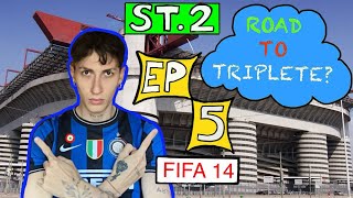 CHE RIVELAZIONI ST2 EP5 CARRIERA ALLENATORE FIFA 14💙🖤😱 [upl. by Noonberg]