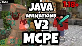 Java Animations V2 for MCPE 118 [upl. by Hsina688]