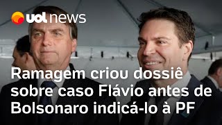 Ramagem criou dossiê sobre caso Flávio 1 mês antes de Bolsonaro indicálo à PF [upl. by Danyluk]