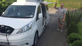 Nissan env200 Bespoke Electric Campervan Fully Converted [upl. by Suirauqed]