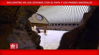 Papa Francisco  Aula Pablo VI  Encuentro con los jóvenes 20181006 [upl. by Argent]