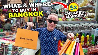 What To Buy From BANGKOKs Largest amp Cheapest Market  Complete Shopping Guide livelovethailand [upl. by Ielak]