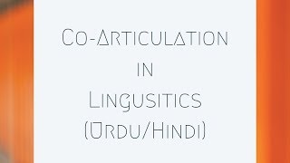 coarticulation effects in linguistics  coarticulation effects examples  elision and assimilation [upl. by Navar928]