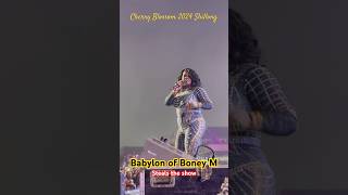 Babylon of BoneyM steals the show at Cherry Blossom Festival 2024 Shillong Indiaboneym festival [upl. by Pilihp]