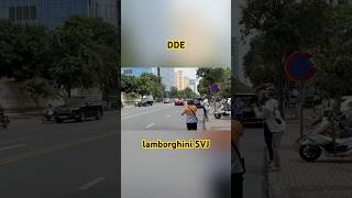 DDE SVJ going wild in Phnom Penh automobile lamborghini dde svj supercars [upl. by Cyprian]