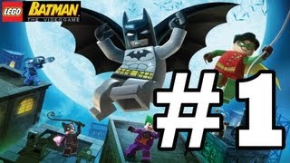 LEGO Batman 2 DC Super Heroes Walkthrough  Part 1 Theatrical Pursuits Wii U Xbox 360 PS3 [upl. by Atiuqad]