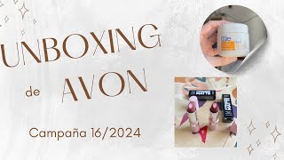 Unboxing de AVON  Campaña 16  🥰 [upl. by Risteau]