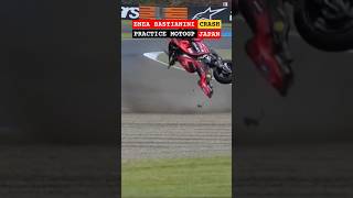 Enea CRASH  Practice Motogp JAPAN motogp crash eneabastianini [upl. by Hirsh]