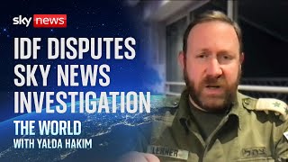 Israel disputes Sky News investigation into death of Palestinian girl  IsraelHamas war [upl. by Sadowski]