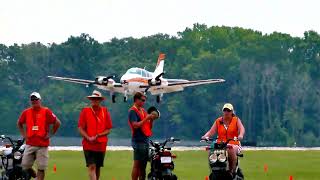 Epic landings at Oshkosh Airventure 2024 [upl. by Surat970]