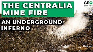 The Centralia Mine Fire  An Underground Inferno [upl. by Hartley]