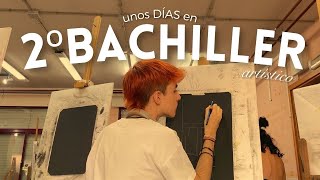 unos DÍAS en BACH de ARTES  clases pinterest y vibing [upl. by Namqul]