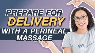 How to Do a Perineal Massage  Prepare for Delivery [upl. by Cynar]