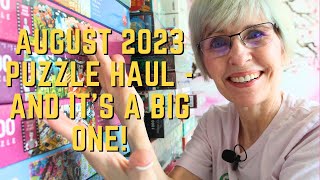 August 2023 Puzzle Haul [upl. by Htiekel]