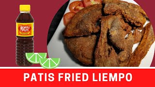 PATIS FRIED LIEMPO I How to cook FRIED LIEMPO marinated in Patis  VOG20 [upl. by Maroj]