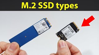 Types of M2 SSD NVMe and SATA – The meaning of the M2 NVMe SSD notches aka keys [upl. by Shoshana]