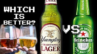 Heineken 🇳🇱 vs Yuengling 🇺🇸  Which is better [upl. by Idnem]