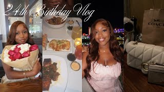 BIRTHDAY VLOG  Turning 24  Luxury Dining  Photoshoots  Treating Myself  Brianna Allure [upl. by Raddi]