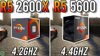 Ryzen 5 2600X vs Ryzen 5 5600  Any Difference [upl. by Yebloc512]