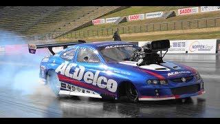 CHANNEL 10 MOTORSPORT REPORTER KATE PECK GOES FOR A RIDE IN THE AC DELCO PRO SLAMMER MONARO [upl. by Kellene]