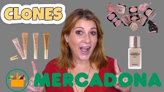 🔥CLONES de maquillaje de MERCADONA con productos LOW COST 😮 [upl. by Ylrebnik615]