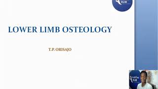 LOWER LIMB OSTEOLOGY PART 1 [upl. by Nonnaihr]