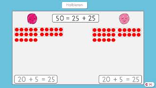 Halbieren  Klasse 2 [upl. by Jemina]