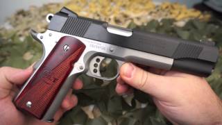 Colt 1911 Goverment Model Combat Elite 45ACP Pistol Review  Texas Gun Blog [upl. by Aneelas]