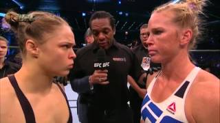 UFC 193 Rousey vs Holm Full Fight HD [upl. by Enicul]